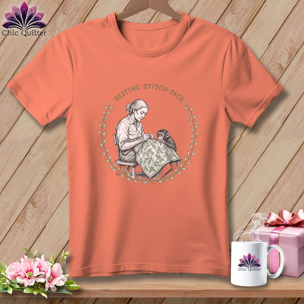 MyDesigns Physical Item S / Melon Jane Good-stitch - Resting Stitch Face ~ Premium Tee