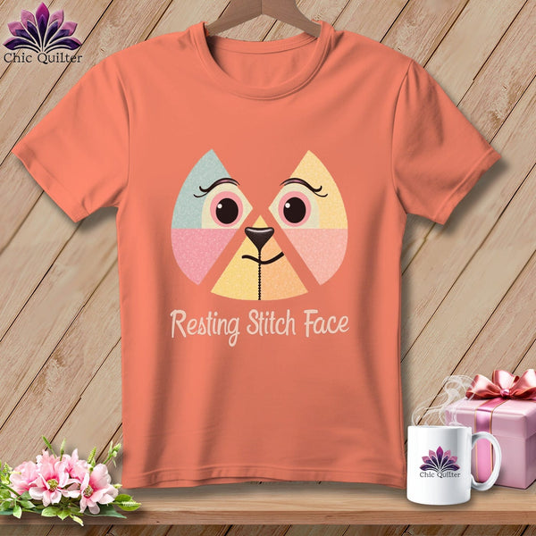 MyDesigns Physical Item S / Melon Stitchy Face - Resting Stitch Face ~ Premium Tee