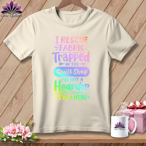 MyDesigns Physical Item S / Natural I Rescue Fabric Trapped ~ Relaxed Fit Tee