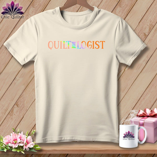 MyDesigns Physical Item S / Natural Quilt Logist ~ Relaxed Fit Tee