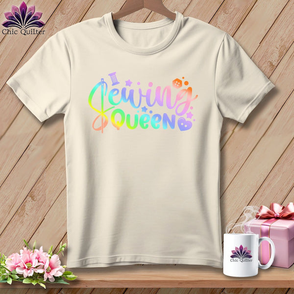 MyDesigns Physical Item S / Natural Sewing Queen ~ Relaxed Fit Tee