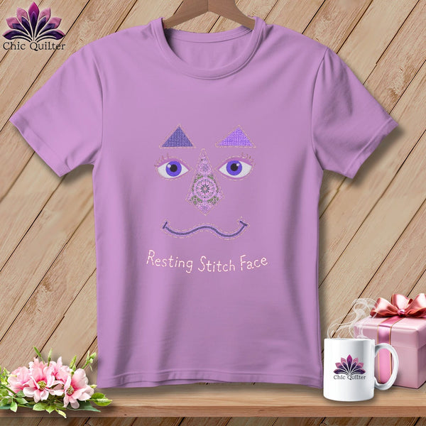 MyDesigns Physical Item S / Orchid All Tied Up - Resting Stitch Face ~ Premium Tee