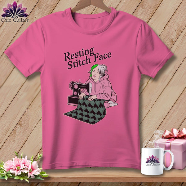 MyDesigns Physical Item S / Peony Bias Billie - Resting Stitch Face ~ Premium Tee