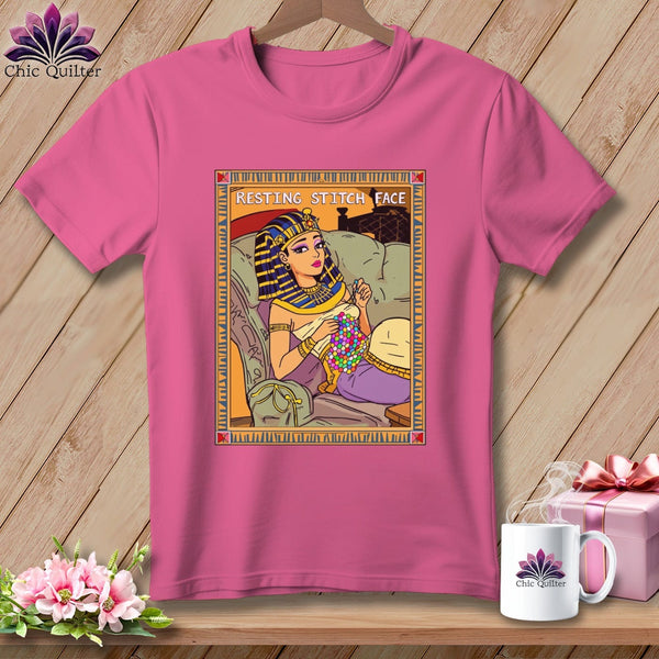 MyDesigns Physical Item S / Peony Cleo Patch Ra - Resting Stitch Face ~ Premium Tee
