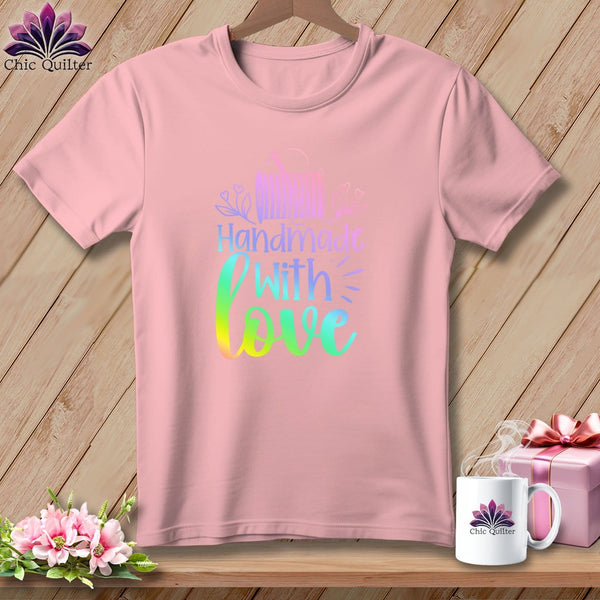 MyDesigns Physical Item S / Pink Handmade with Love ~ Relaxed Fit Tee
