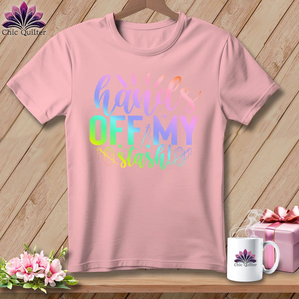 MyDesigns Physical Item S / Pink Hands Off My Stash ~ Relaxed Fit Tee