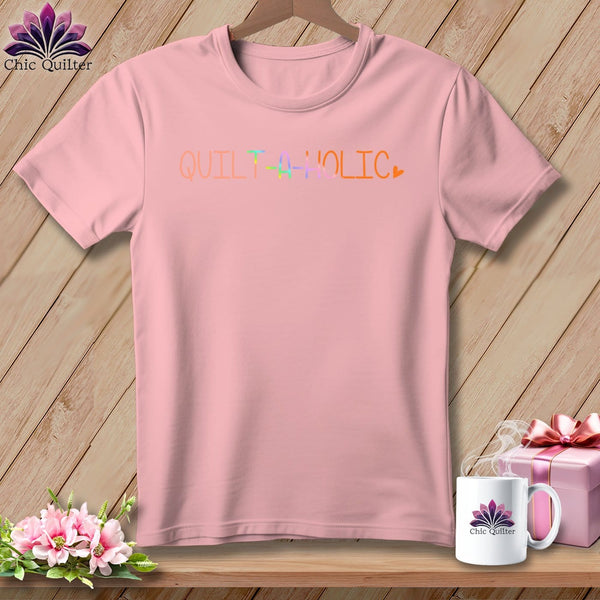 MyDesigns Physical Item S / Pink Quilt-A-Holic ~ Relaxed Fit Tee