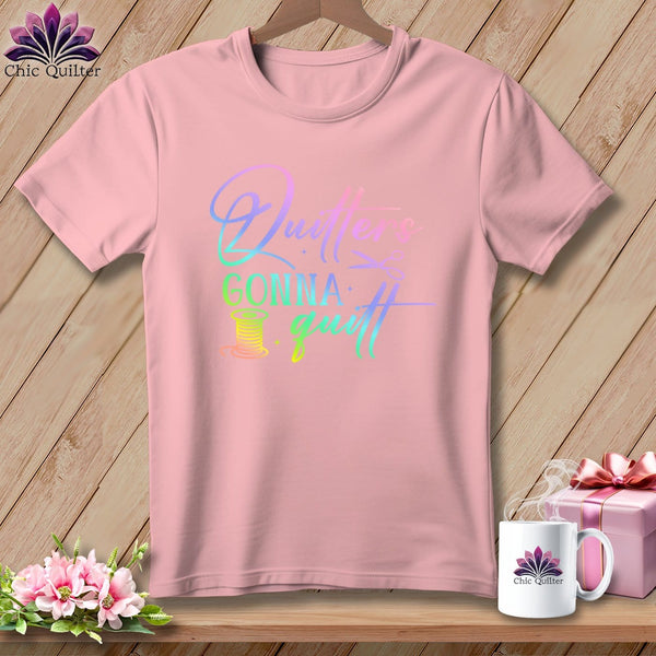 MyDesigns Physical Item S / Pink Quilters Gonna Quilt ~ Relaxed Fit Tee
