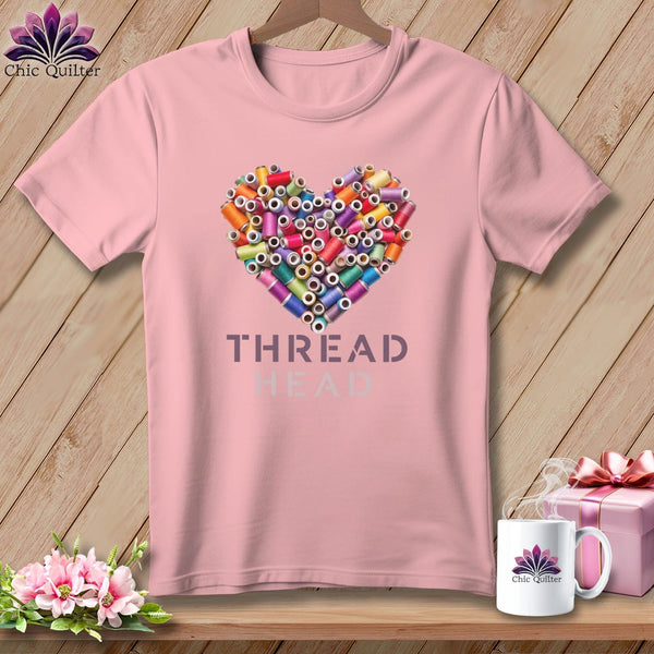 MyDesigns Physical Item S / Pink Thread Head ~ Relaxed Fit Tee