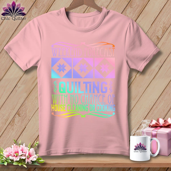 MyDesigns Physical Item S / Pink Weekend Forecast ~ Relaxed Fit Tee