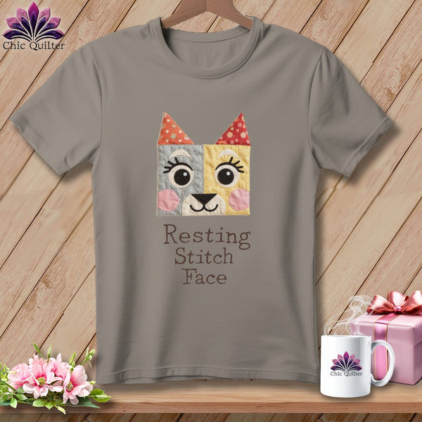 MyDesigns Physical Item S / Sandstone Bowow - Resting Stitch Face ~ Premium Tee