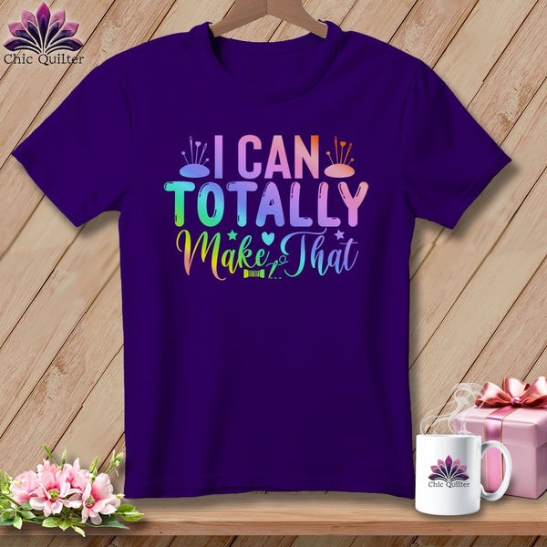 MyDesigns Physical Item S / Team Purple I Can Totally Make That ~ Relaxed Fit Tee