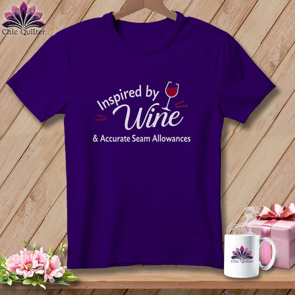 MyDesigns Physical Item S / Team Purple Inspired by Wine ~ Relaxed Fit Tee