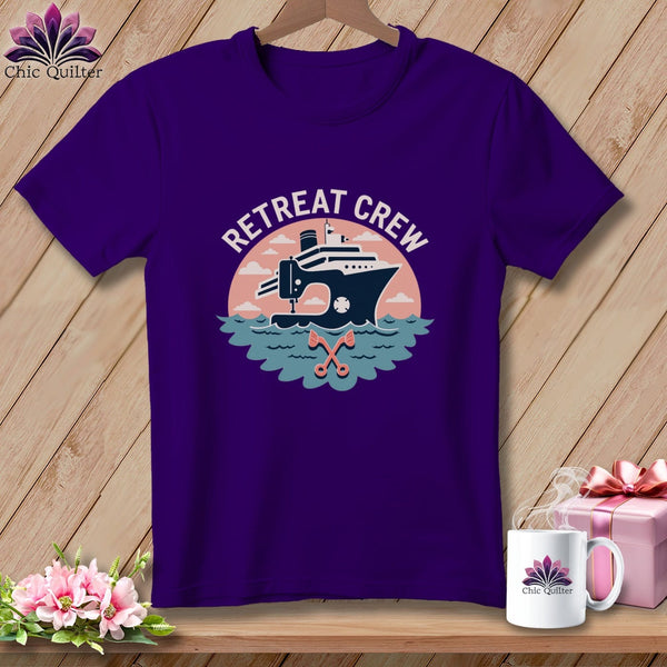 MyDesigns Physical Item S / Team Purple Retreat Crew ~ Relaxed Fit Tee