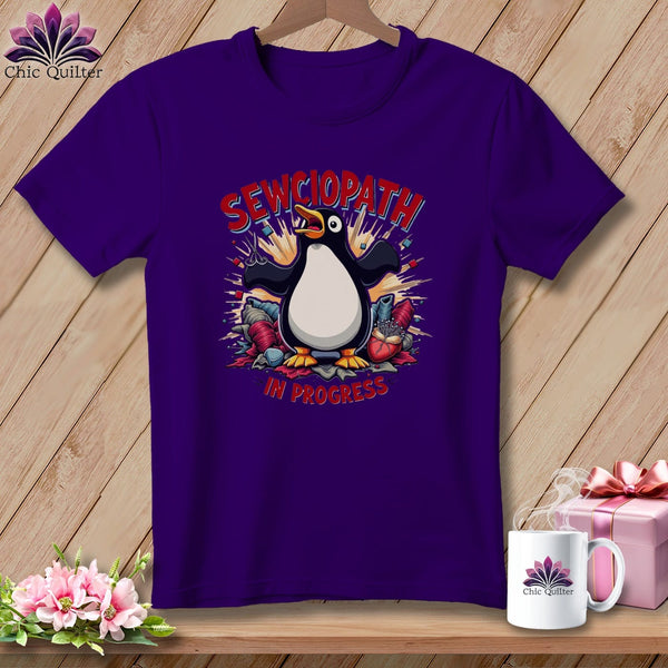 MyDesigns Physical Item S / Team Purple Sewciopath ~ Relaxed Fit Tee