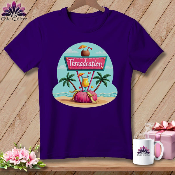 MyDesigns Physical Item S / Team Purple Threadcation ~ Relaxed Fit Tee
