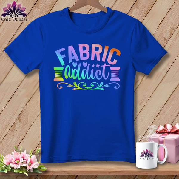 MyDesigns Physical Item S / True Royal Fabric Addict ~ Relaxed Fit Tee