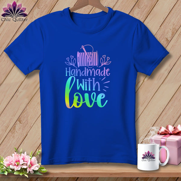 MyDesigns Physical Item S / True Royal Handmade with Love ~ Relaxed Fit Tee