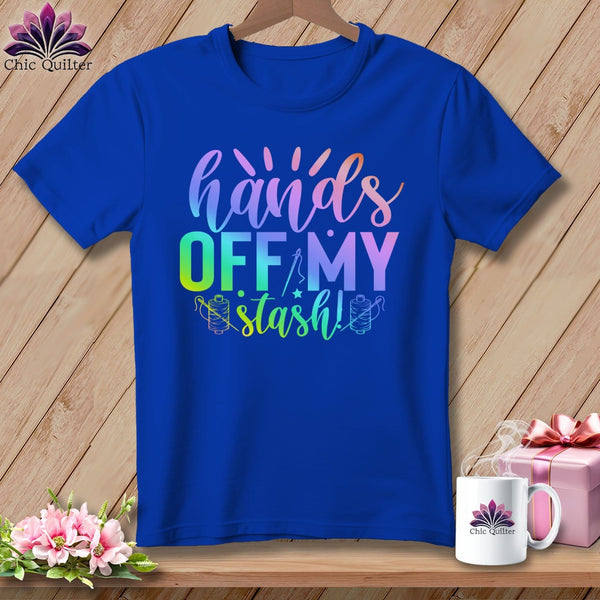 MyDesigns Physical Item S / True Royal Hands Off My Stash ~ Relaxed Fit Tee