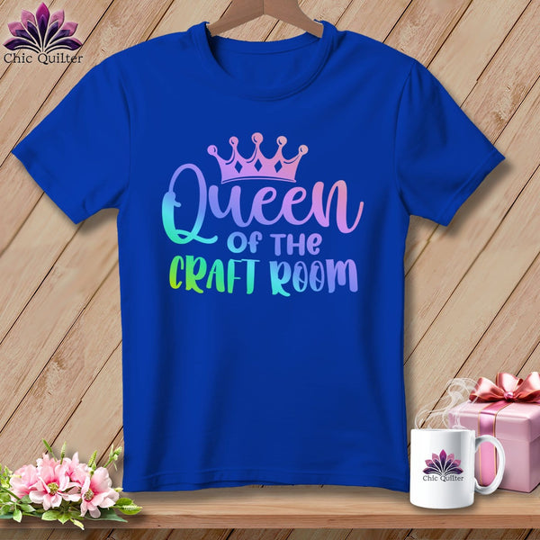 MyDesigns Physical Item S / True Royal Queen of the Craft Room ~ Relaxed Fit Tee
