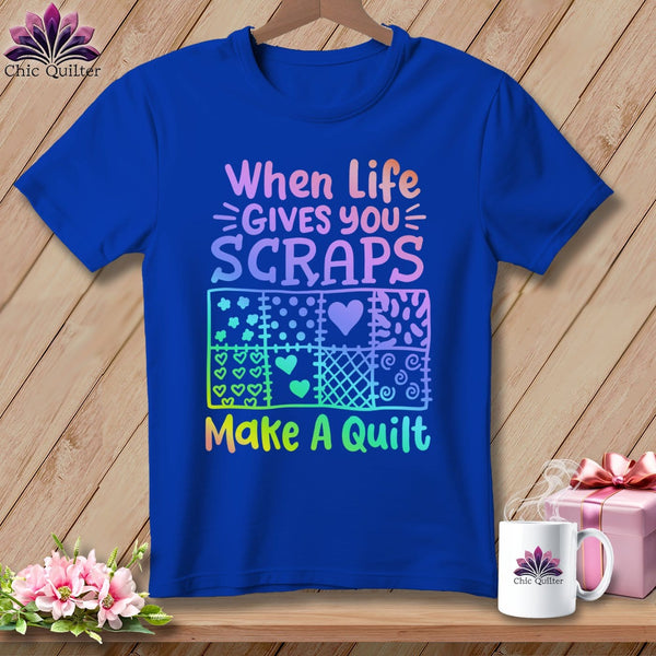 MyDesigns Physical Item S / True Royal When Life Gives You Scraps ~ Relaxed Fit Tee