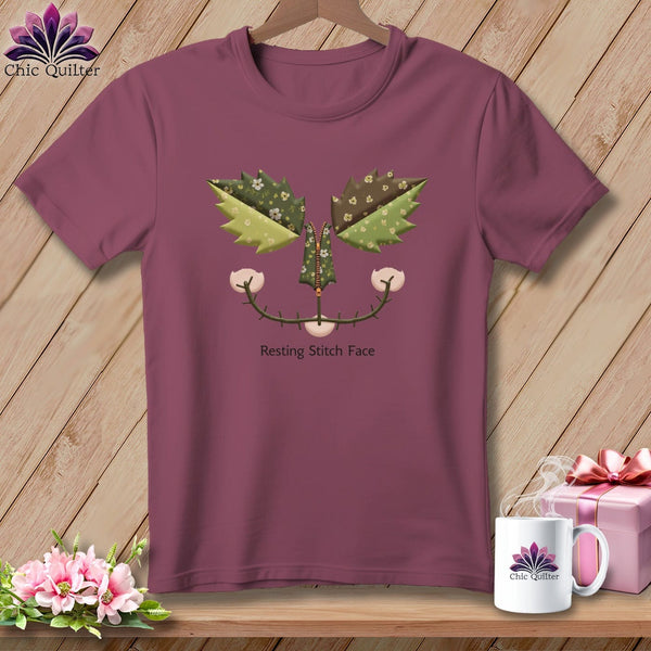 MyDesigns Physical Item S / Vineyard Garden Stitch - Resting Stitch Face ~ Premium Tee