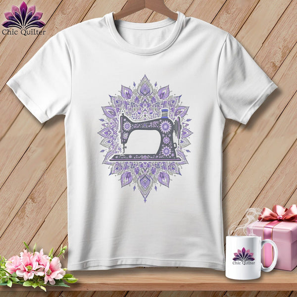 MyDesigns Physical Item S / White Mandala Maker ~ Relaxed Fit Tee