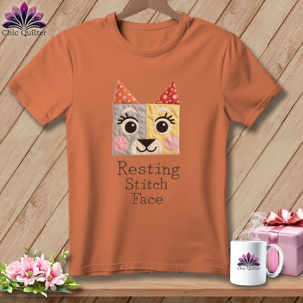 MyDesigns Physical Item S / Yam Bowow - Resting Stitch Face ~ Premium Tee