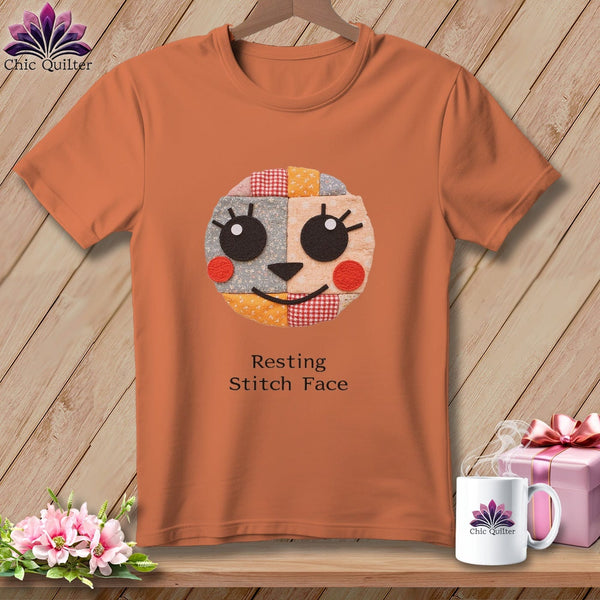 MyDesigns Physical Item S / Yam Cheeky - Resting Stitch Face ~ Premium Tee