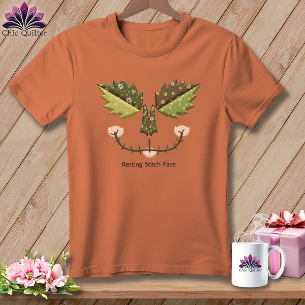 MyDesigns Physical Item S / Yam Garden Stitch - Resting Stitch Face ~ Premium Tee
