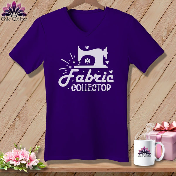 MyDesigns Physical Item Team Purple / S Fabric Collector ~SuperSoft V-Neck Tee