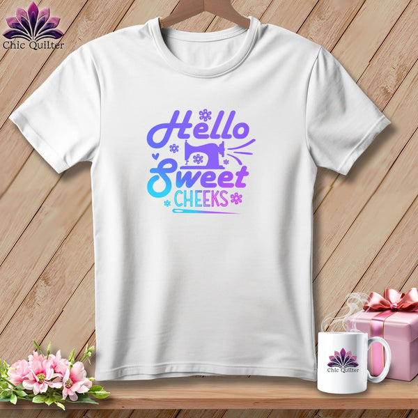 MyDesigns Physical Item White / S Hello Sweet Cheeks ~Premium Tee