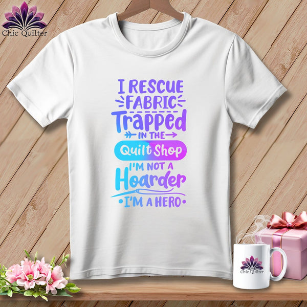 MyDesigns Physical Item White / S I Rescue Fabric Trapped ~Premium Tee