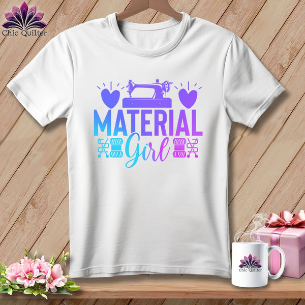 MyDesigns Physical Item White / S Material Girl ~Premium Tee