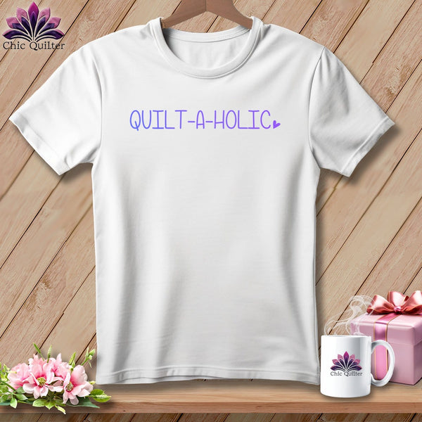 MyDesigns Physical Item White / S Quilt-A-Holic ~Premium Tee