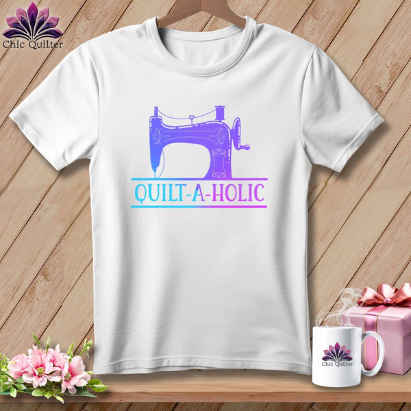 MyDesigns Physical Item White / S Quilt-a-Holic ~Premium Tee