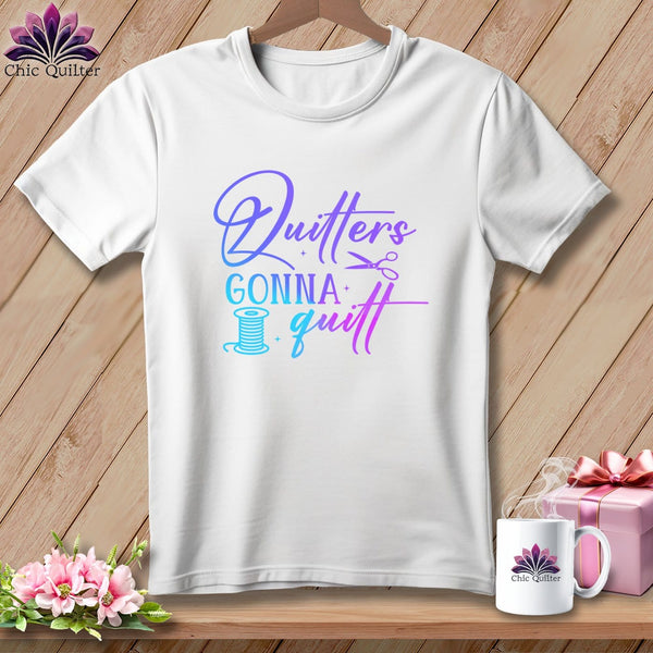 MyDesigns Physical Item White / S Quilters Gonna Quilt ~Premium Tee