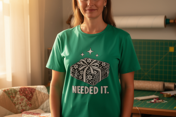 lifestyle scene ~ Totally Needed It ~ Comfort Colors Premium Tee ~ Chic Quilter