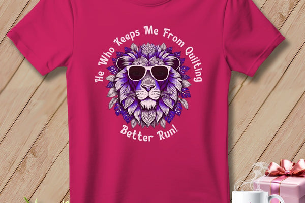 MyDesigns Physical Item Berry / S Better Run - Quilting Grape ~ Relaxed Fit Tee