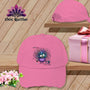 MyDesigns Physical Item One size / True Pink Quilt Hair Don’t Care ~ Velma Nightwing ~ Distressed Baseball Cap