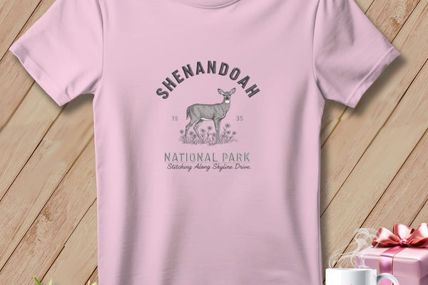MyDesigns Physical Item S / Blossom Shenandoah National Park, Stitchin In Beauty ~ Premium Tee