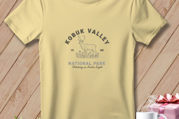 MyDesigns Physical Item S / Butter Kobuk Valley National Park, Stitchin In Beauty ~ Premium Tee