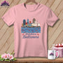MyDesigns Physical Item S / Pink Stitchin' in Baltimore ~ Relaxed Fit Tee