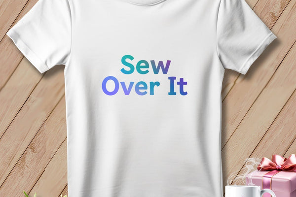 MyDesigns Physical Item S / White The Sew Over It ~ Relaxed Fit Tee