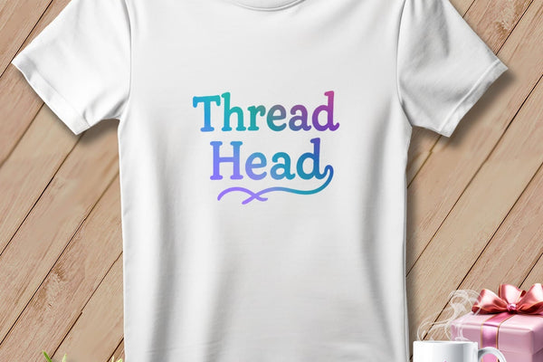MyDesigns Physical Item S / White Thread Head ~ Relaxed Fit Tee