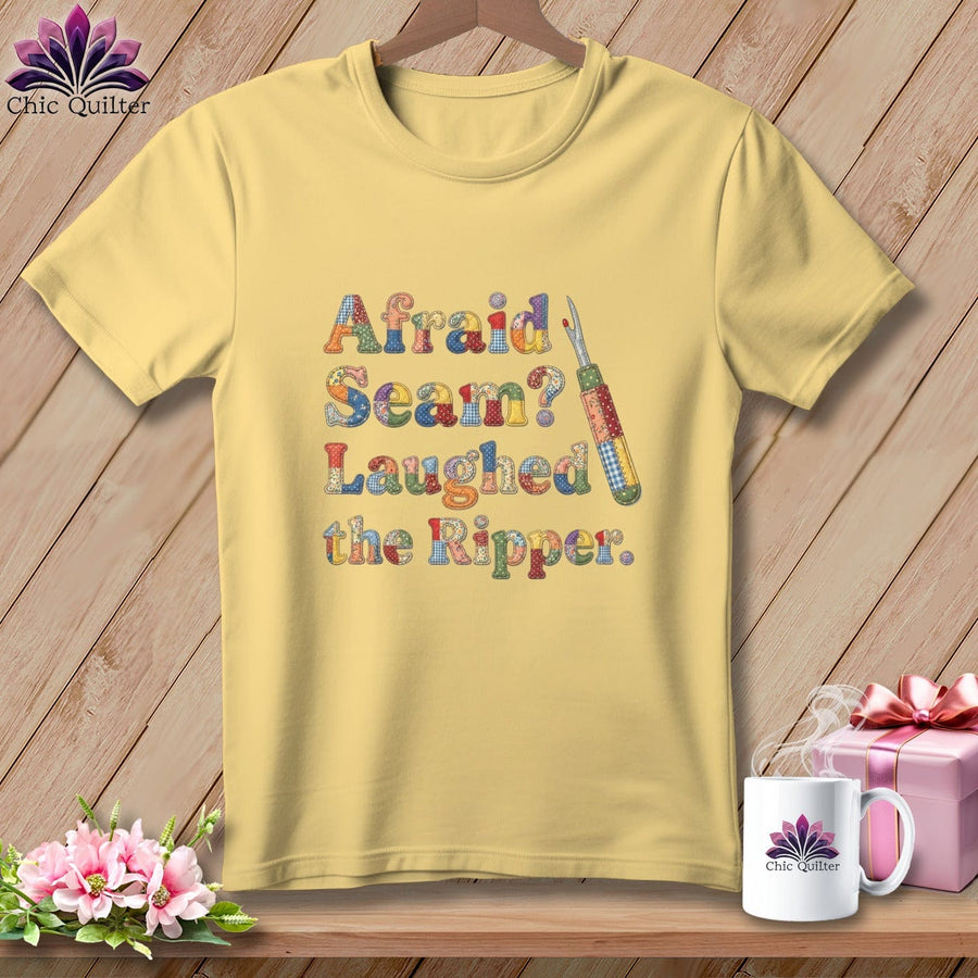 MyDesigns Physical Item S / Banana Afraid Seam? Laughed the Ripper. ~ Premium Tee