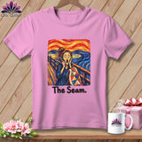 Pink t-shirt with 