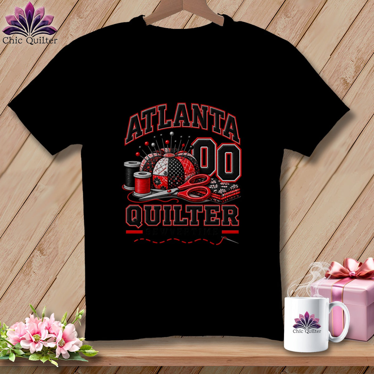 Atlanta Quilter - Sewvertime ~ Comfort Colors Premium Tee