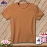 Orange t-shirt with 