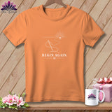 Orange t-shirt with 